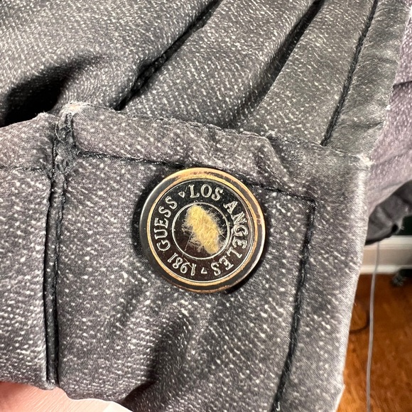 GUC Guess Chevron Quilted Puffer Coat - Picture 13 of 16